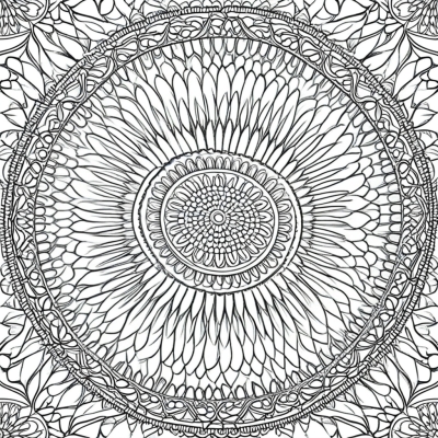 Simple Spring Mandala