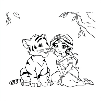 Tiger and Jasmine