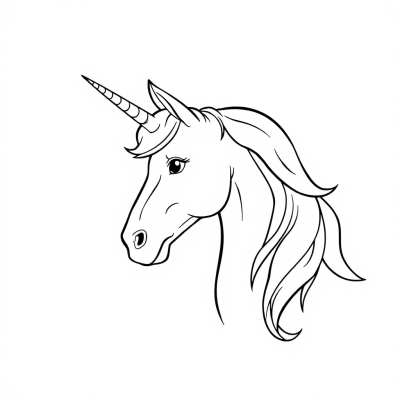 Unicorn - Horse Head