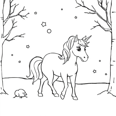 Winter Unicorn