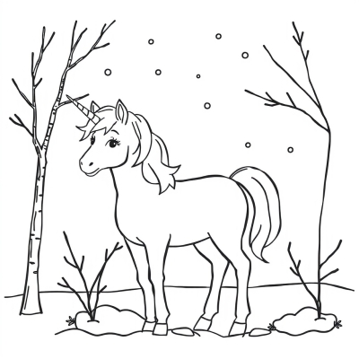 Winter Unicorn