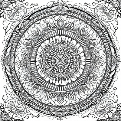Candy Zentangle
