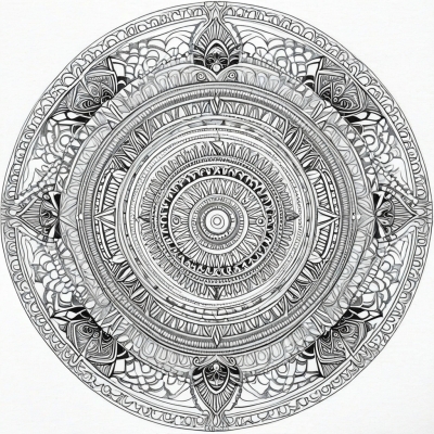 Zentangle Clock Mechanism