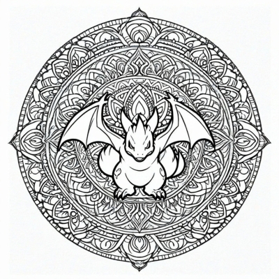 Charizard Mandala