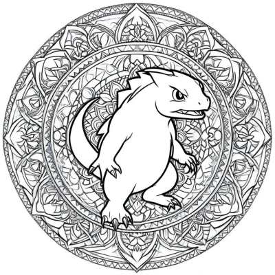 Chameleon Mandala