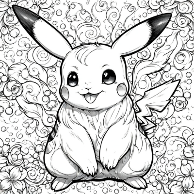 Cheerful Pikachu
