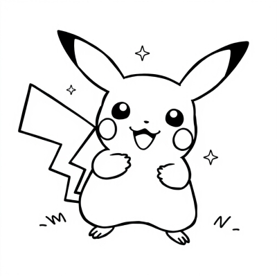 Happy Pikachu