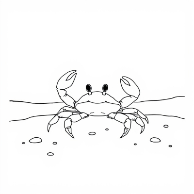 Crab on the Beach