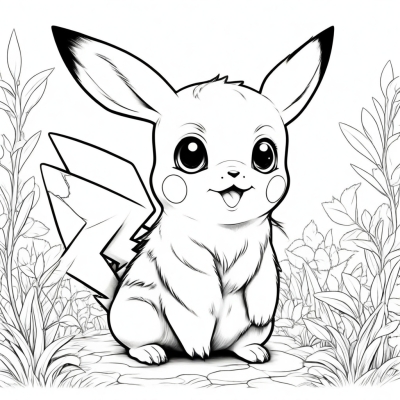 Cute Baby Pikachu