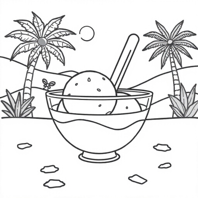 Ice Cream in a Bowl