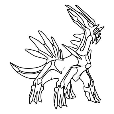 Legendary Pokémon Dialga #0483
