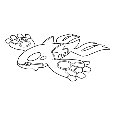 Legendary Pokemon Kyogre #0382
