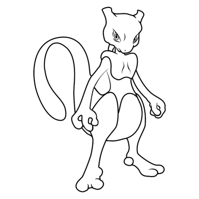 Legendary Pokémon Mewtwo #0150