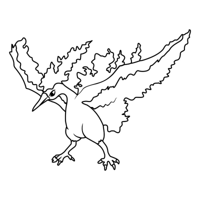 Legendary Pokémon Moltres