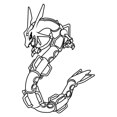 Legendary Pokémon Rayquaza #0384