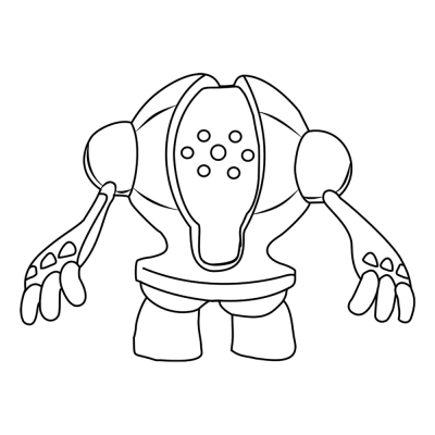 Legendary Pokemon Registeel #0379