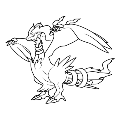 Legendary Pokemon Reshiram #0643