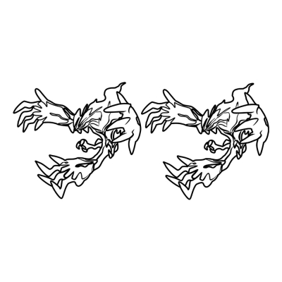 Legendary Pokemon Yveltal #0717