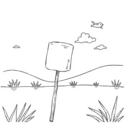 Marshmallow on a Stick