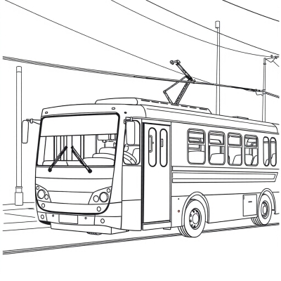 Modern Trolleybus