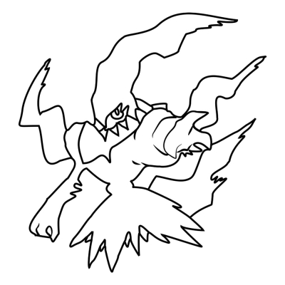 Mythical Pokemon Darkrai #0491