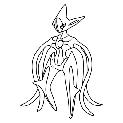 Mythical Pokémon Deoxys #0386