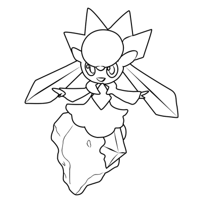 Mythical Pokemon Diancie #0719