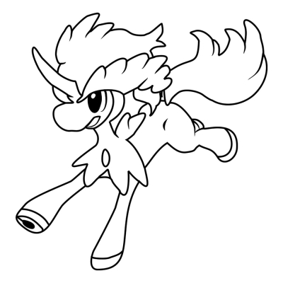 Mythical Pokemon Keldeo #0647