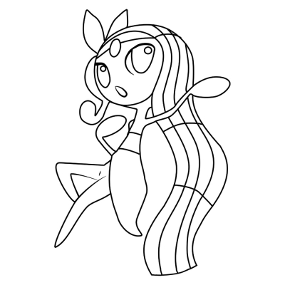 Mythical Pokemon Meloetta #0648