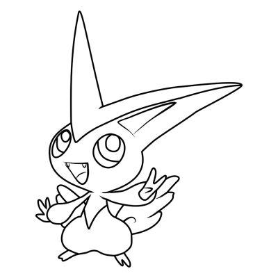 Mythical Pokémon Victini #0494