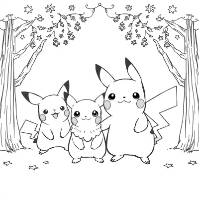 Pikachu Family