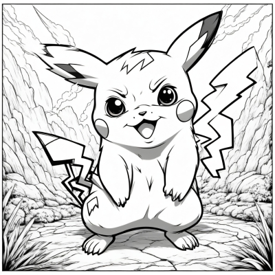 Angry Pikachu