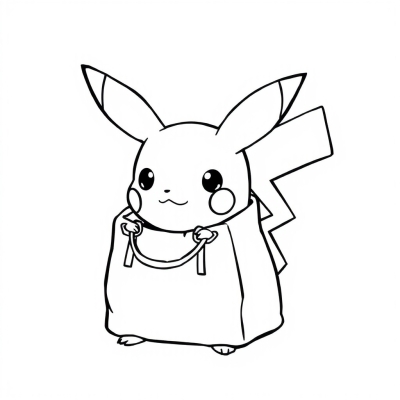 Pikachu in a Bag
