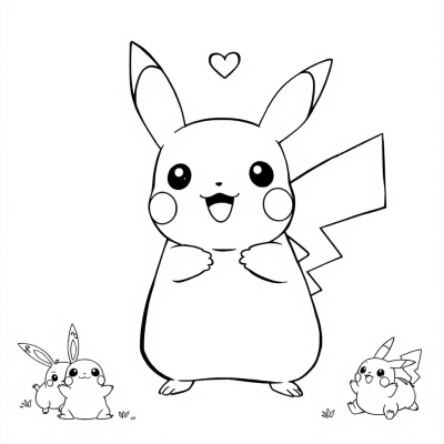 Loving Pikachu