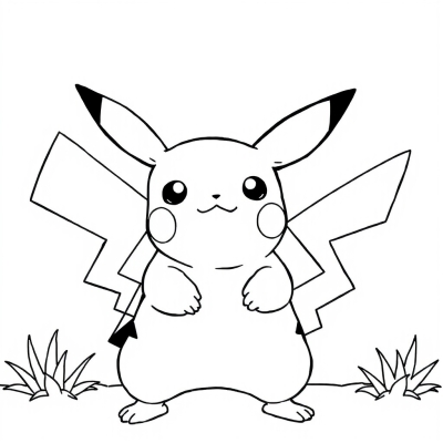 Pikachu Ready for Battle