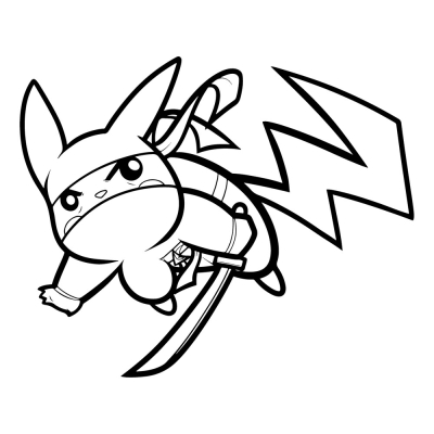 Ninja Pikachu