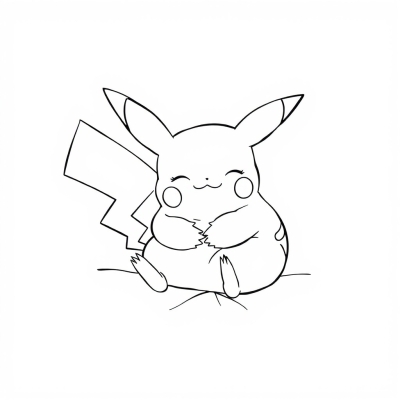 Pikachu Sleeping