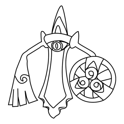 Pokemon Aegislash #0681