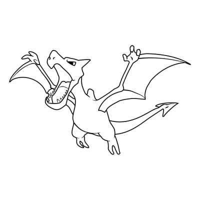 Pokemon Aerodactyl #0142