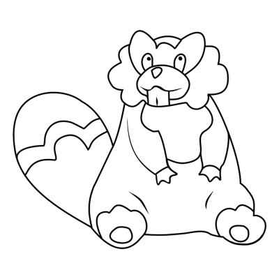 Pokemon Bibarel #0400