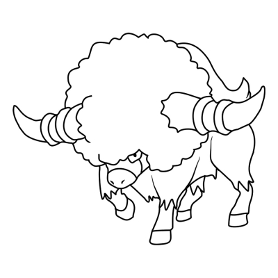 Pokemon Bouffalant #0626
