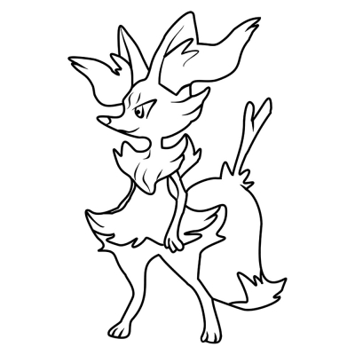 Pokemon Braixen