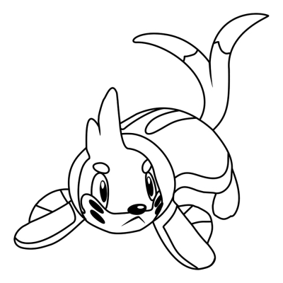Pokemon Buizel #0418