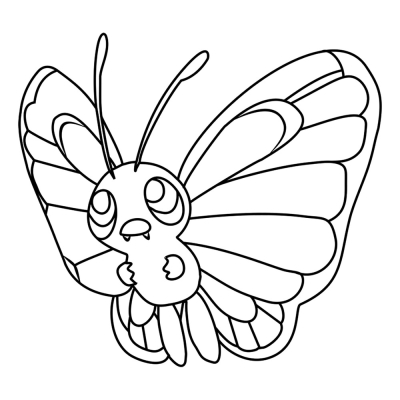 Pokemon Butterfree #0012