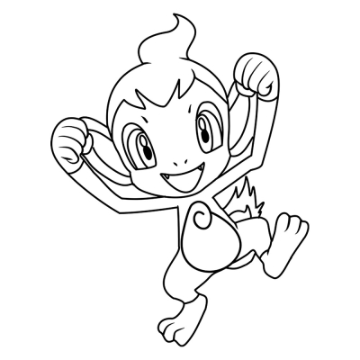Pokemon Chimchar #0390
