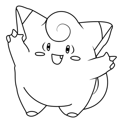 Pokemon Clefairy #0035