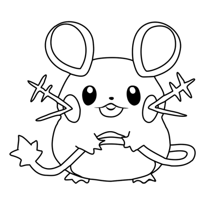 Pokemon Dedenne #0702