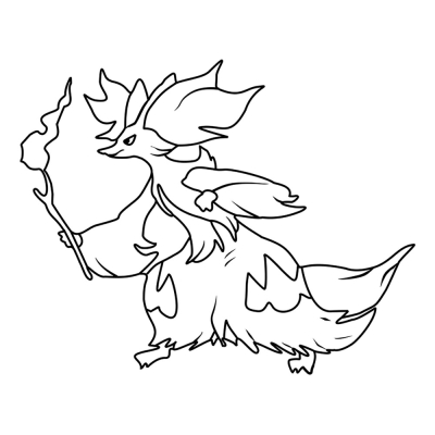 Pokemon Delphox #0655