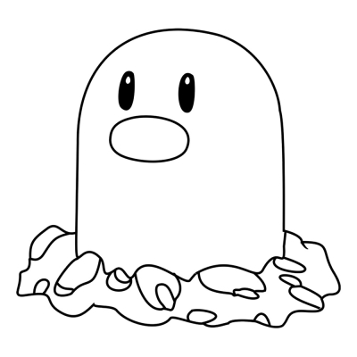 Pokemon Diglett #0050