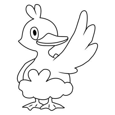Pokemon Ducklett #0580
